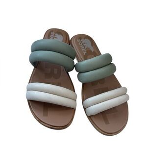 SOREL Ella II Puff Slide Sandals Size 7.5